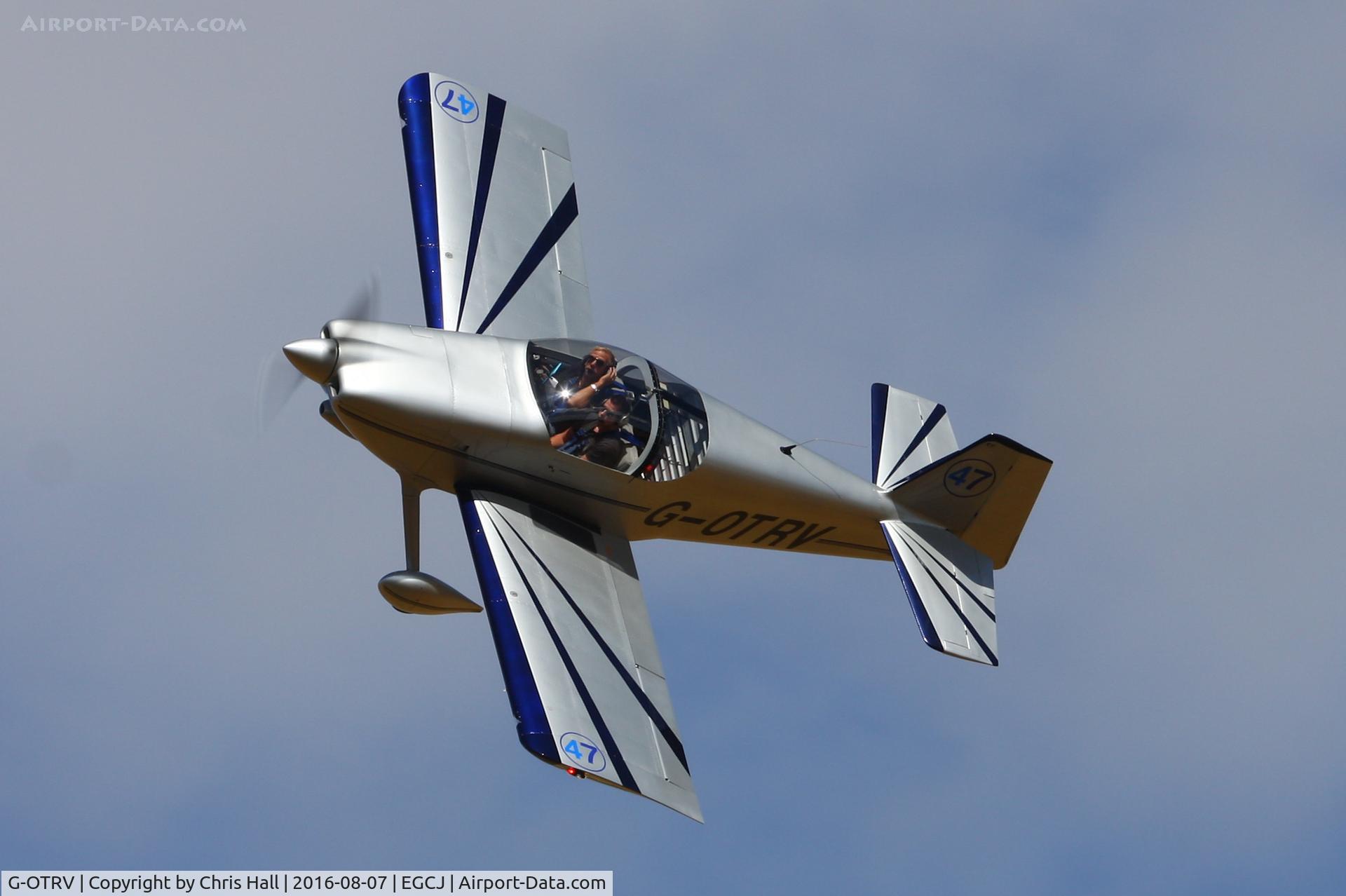 G-OTRV, 1999 Vans RV-6 C/N PFA 181-13302, at the Royal Aero Club (RRRA) Air Race, Sherburn in Elmet