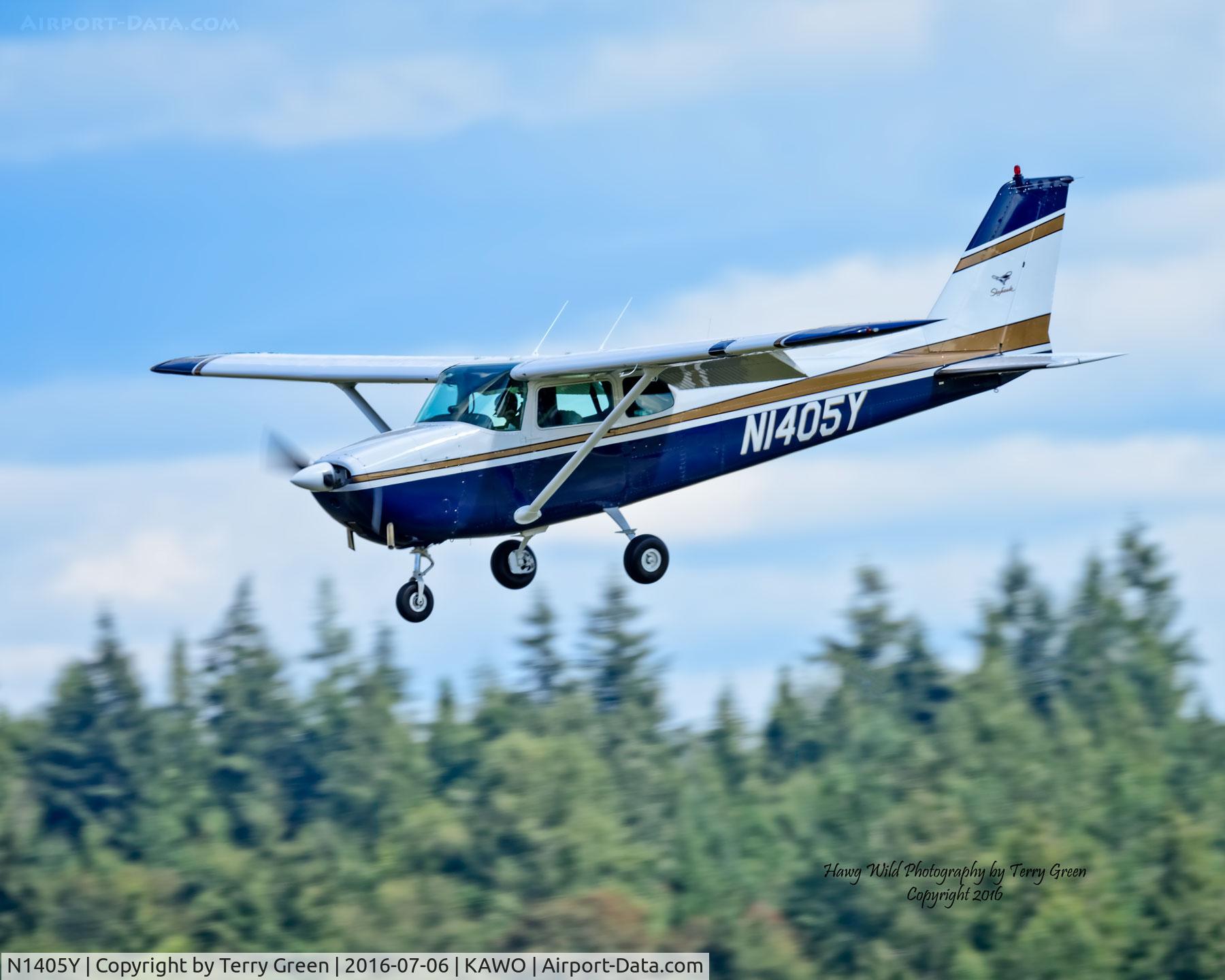 N1405Y, 1961 Cessna 172C C/N 17249105, KAWO
