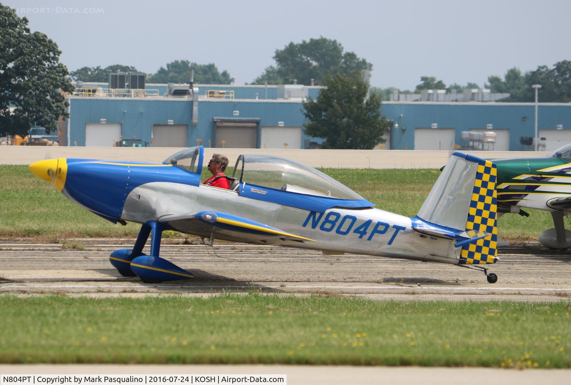N804PT, 2007 Vans RV-8 C/N 82265, Vans RV-8