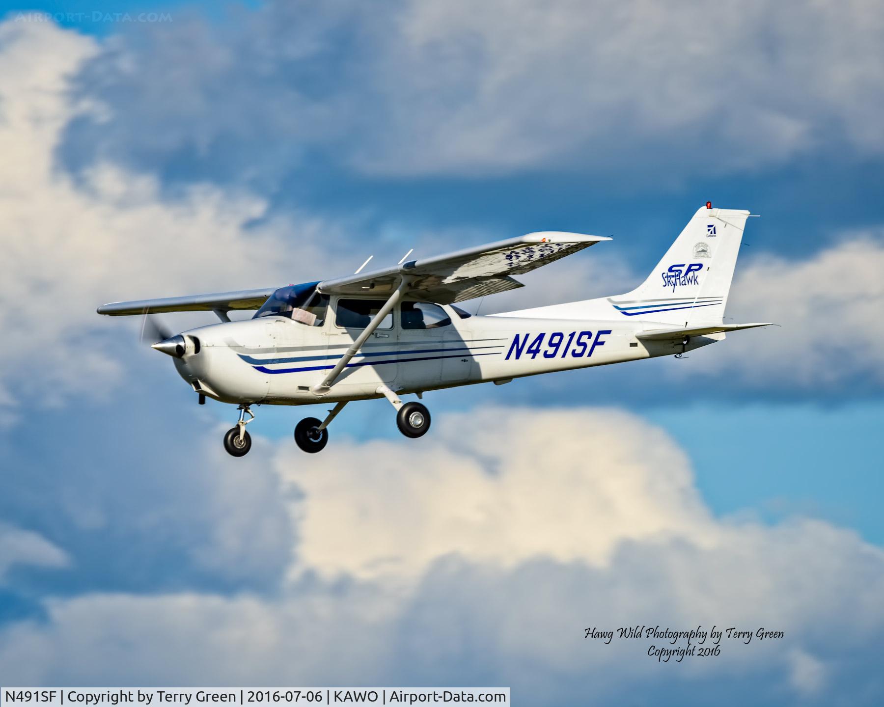 N491SF, 2003 Cessna 172S C/N 172S9565, KAWO