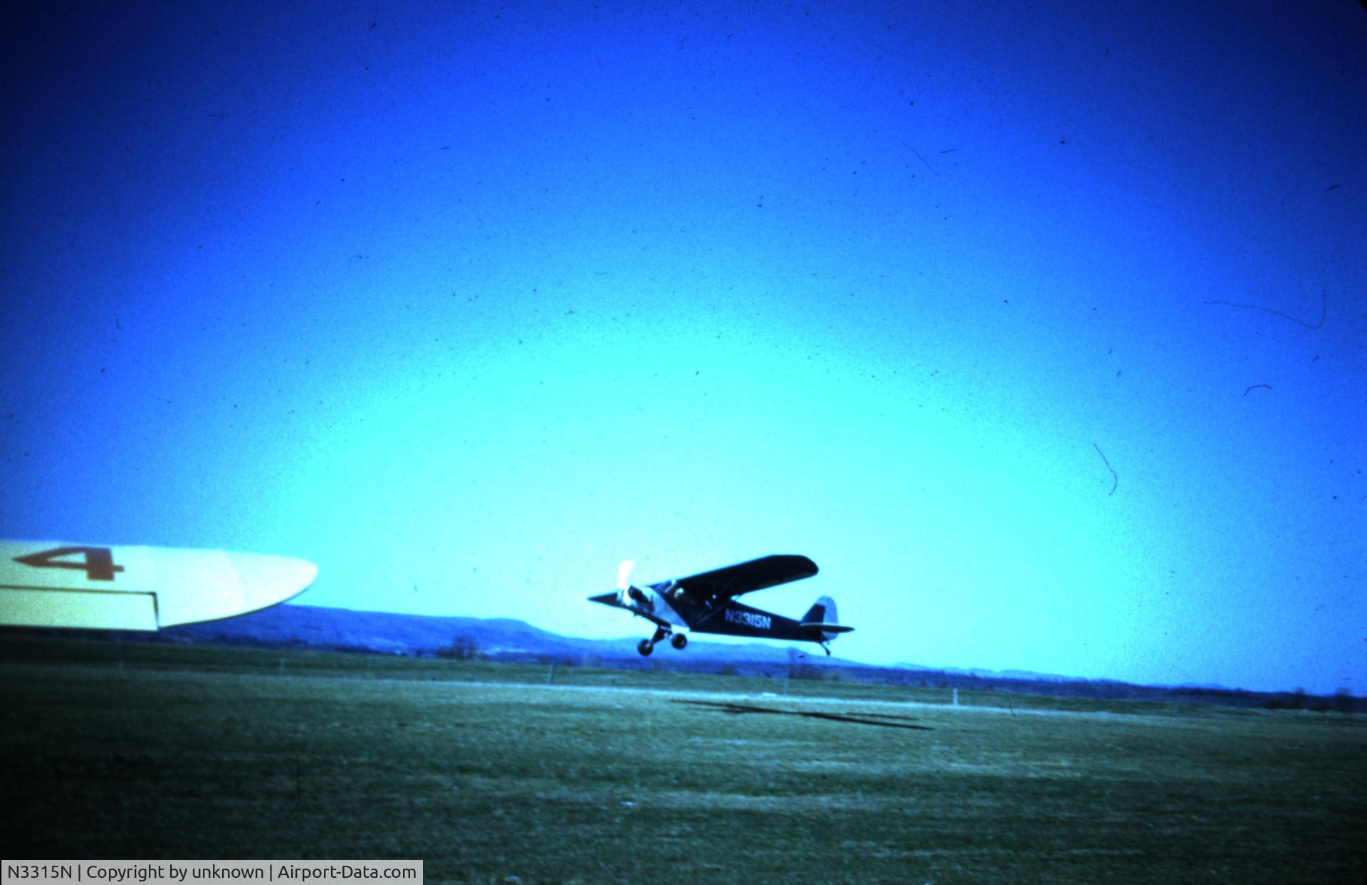 N3315N, 1946 Piper J3C-65 Cub Cub C/N 22512, pic is from early 60's (1960-1962)