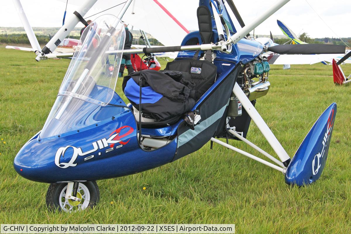 G-CHIV, 2012 P&M Aviation QuikR C/N 8625, P&M Aviation QuikR, Great North Fly-In, Eshott Airfield UK, September 22nd 2012.