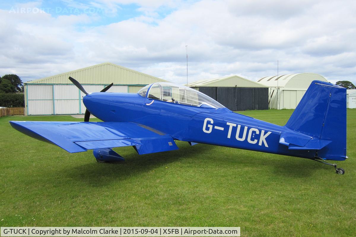 G-TUCK, 2003 Vans RV-8 C/N PFA 303-13706, Vans RV-8, Fishburn Airfield, September 4th 2015.
