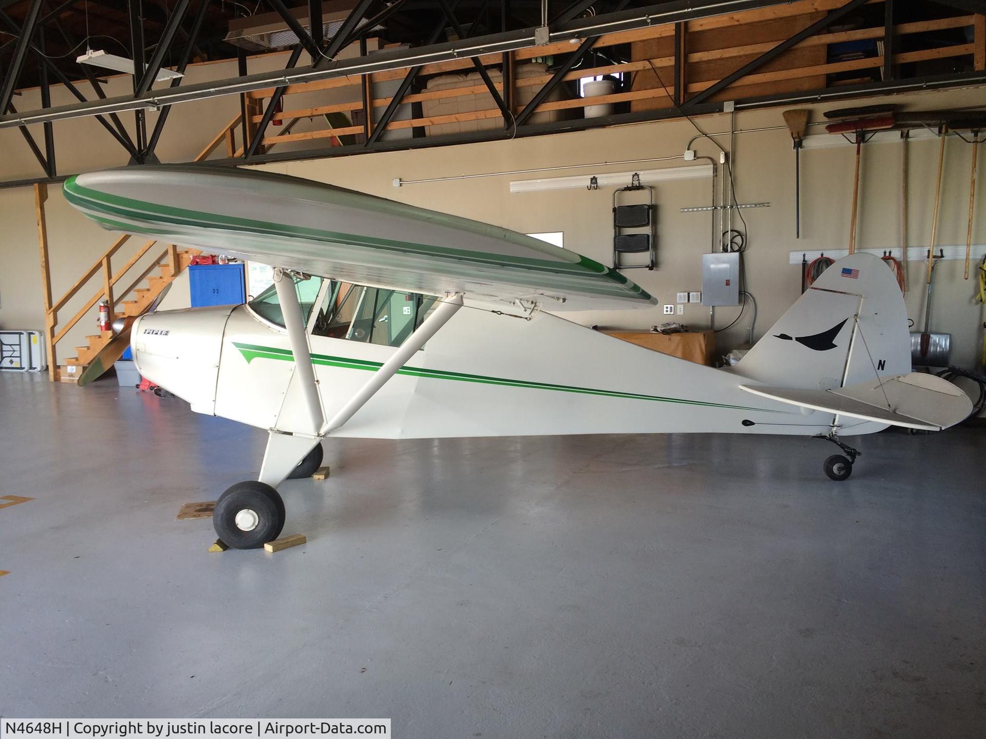 N4648H, 1948 Piper PA-15 Vagabond C/N 15-364, piper pa-15