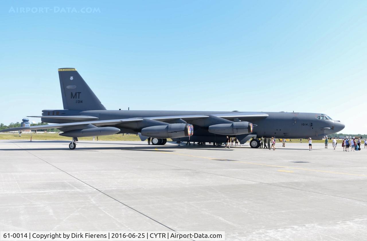 61-0014, 1961 Boeing B-52H Stratofortress C/N 464441, Boeing B-52H Stratofortress USAF 61-0014 69th BS 
