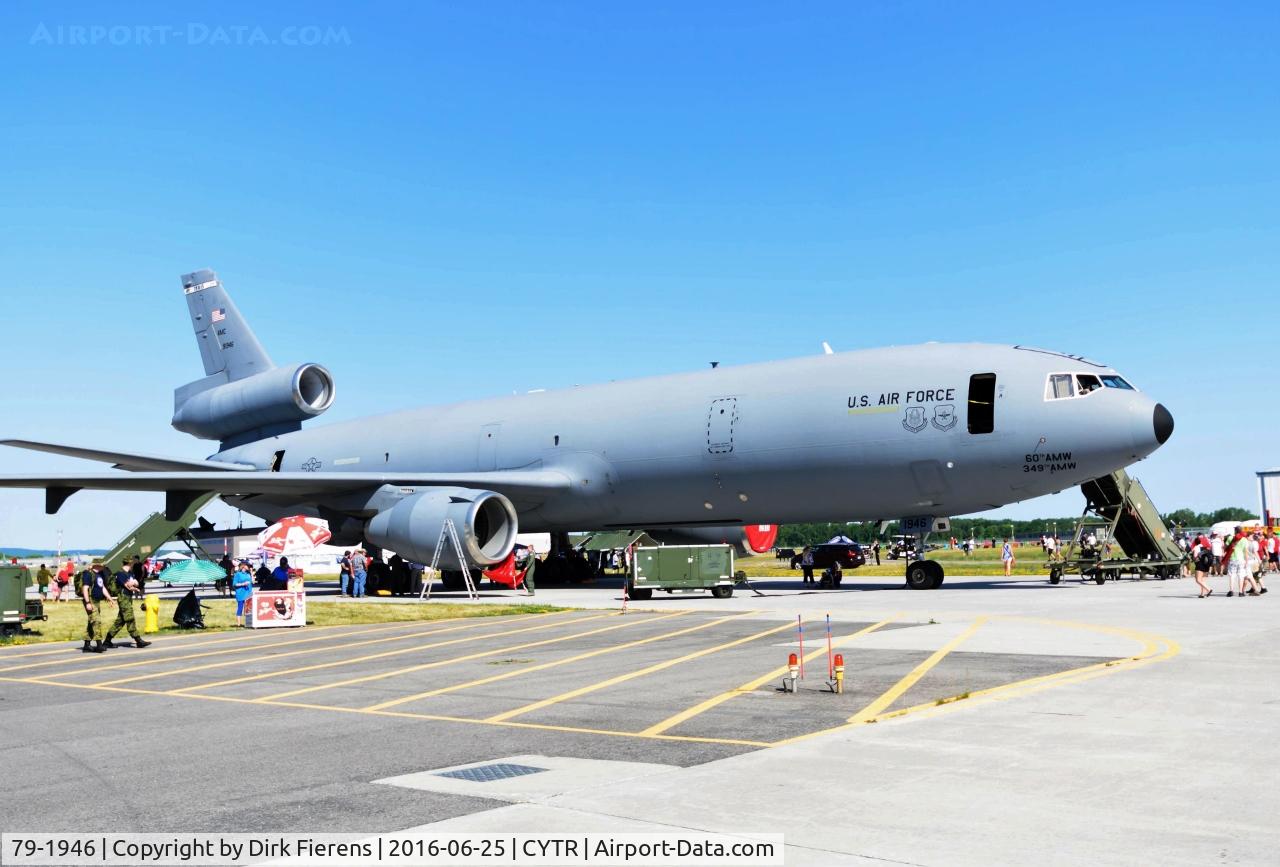 79-1946, 1979 McDonnell Douglas KC-10A Extender C/N 48206, On static display at this years Quinte Airshow