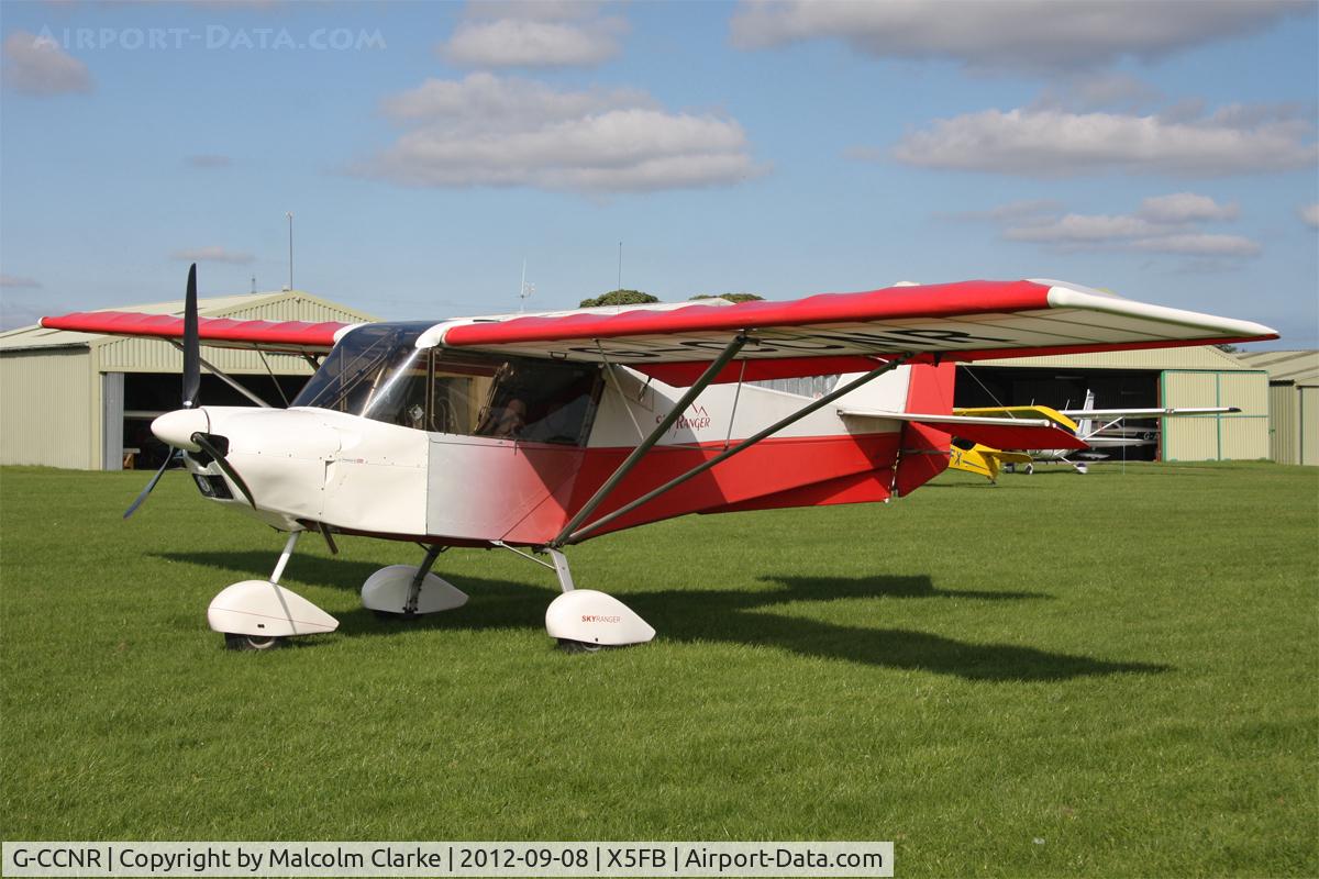 G-CCNR, 2004 Best Off Skyranger 912(2) C/N BMAA/HB/315, Best Off Skyranger 912(2), Fishburn Airfield UK, September 8th  2012.