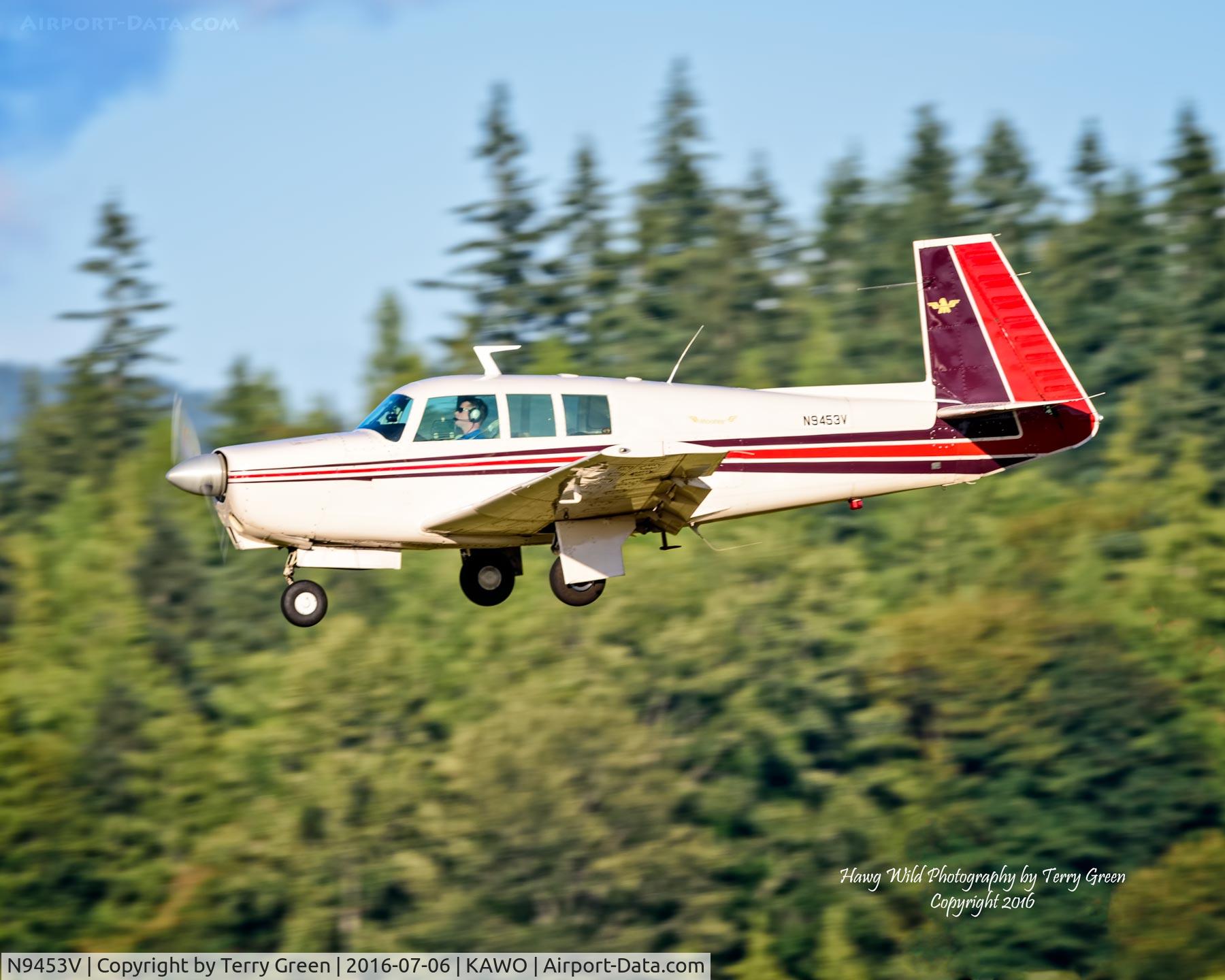 N9453V, 1969 Mooney M-20G Statesman C/N 700001, KAWO
