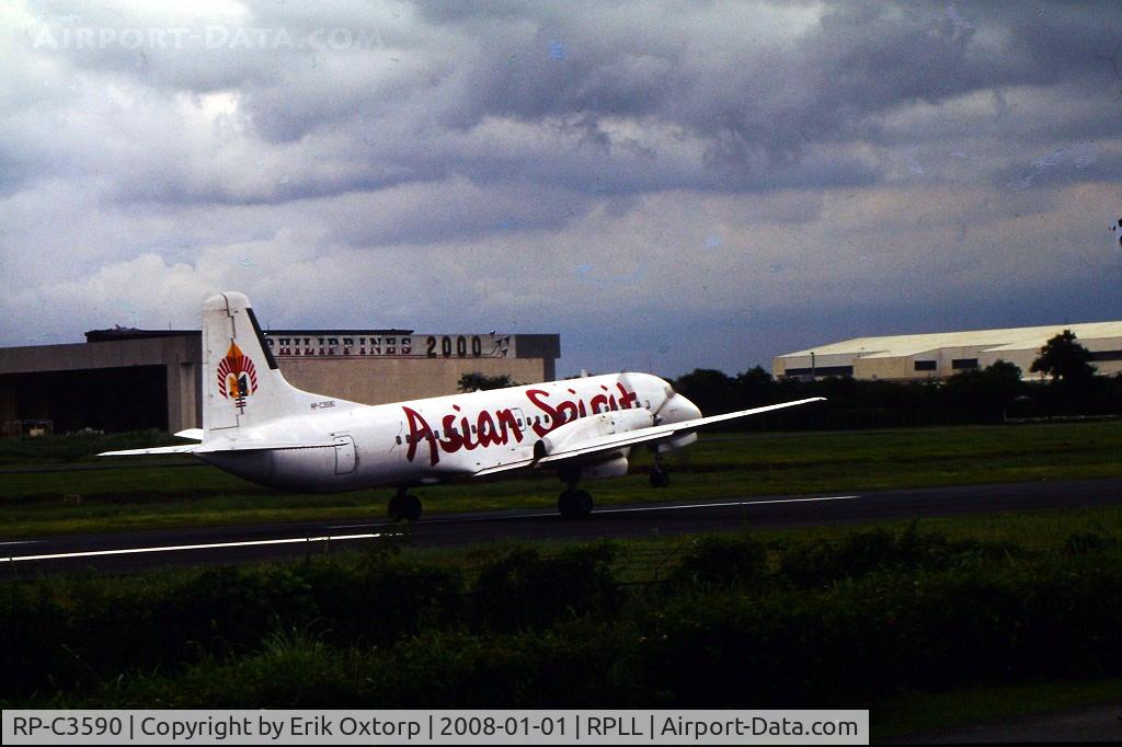 RP-C3590, 1969 NAMC YS-11A-600 C/N 2106, RP-C3590 in MNL JUL97