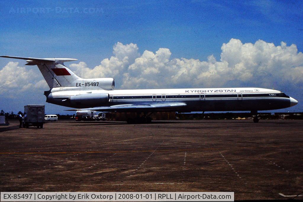 EX-85497, 1981 Tupolev Tu-154B-2 C/N 81A497, EX-85497 in MNL JUN95