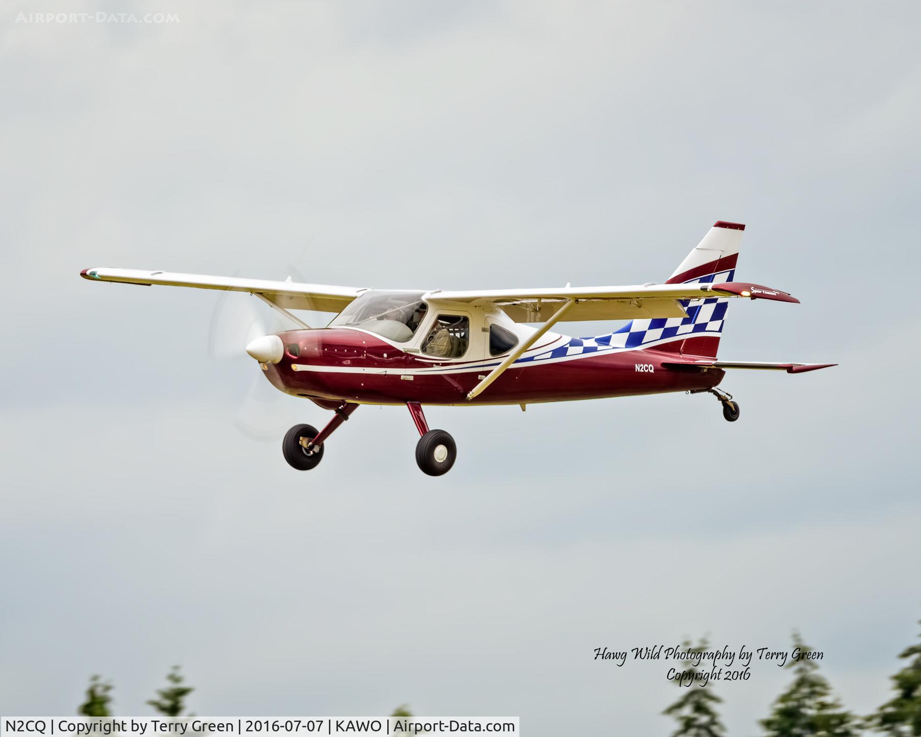 N2CQ, 2006 Glasair GS-2 Sportsman C/N 7177, KAWO