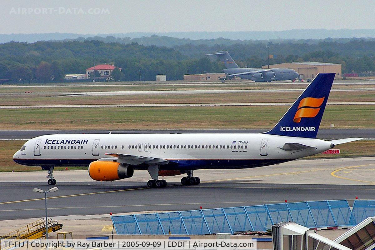 TF-FIJ, 1991 Boeing 757-208 C/N 25085, Boeing 757-208 [25085] (Icelandair) Frankfurt~D 09/09/2005