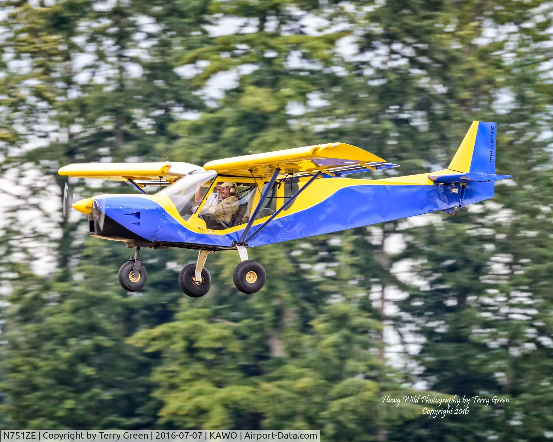 N751ZE, Zenair STOL CH-750 C/N 75-7762, KAWO