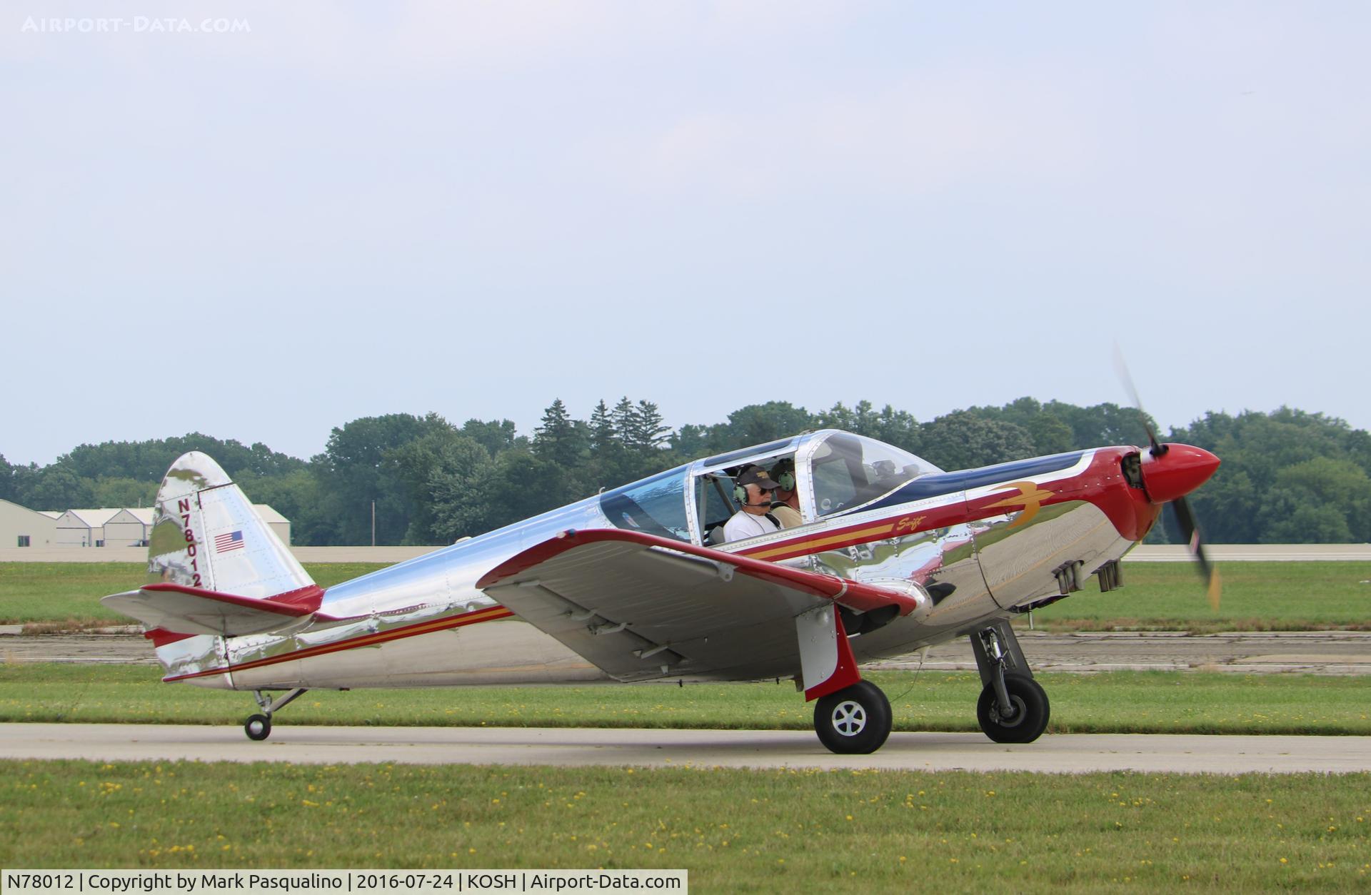 N78012, 1946 Globe GC-1B Swift C/N 2012, Globe GC-1B