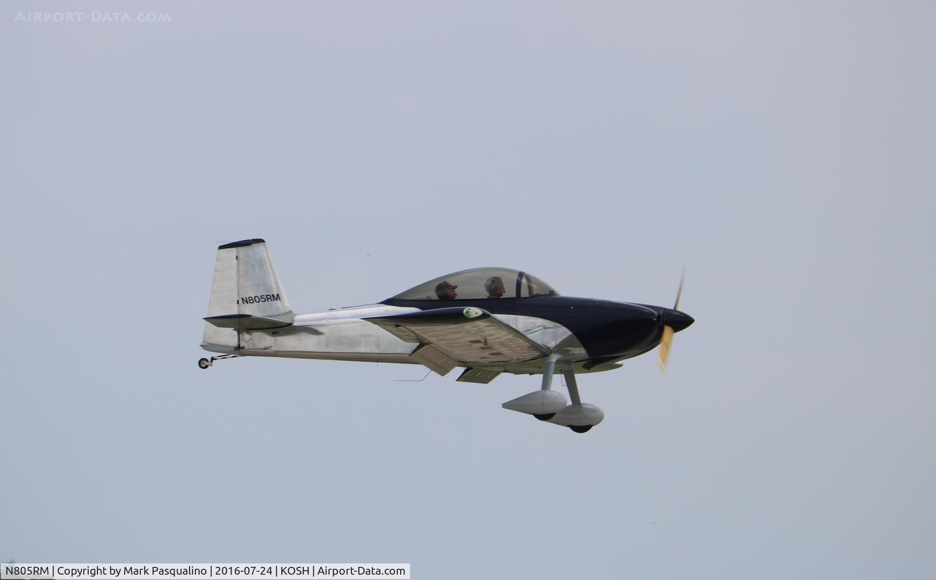 N805RM, Vans RV-8 C/N 81872, Vans RV-8