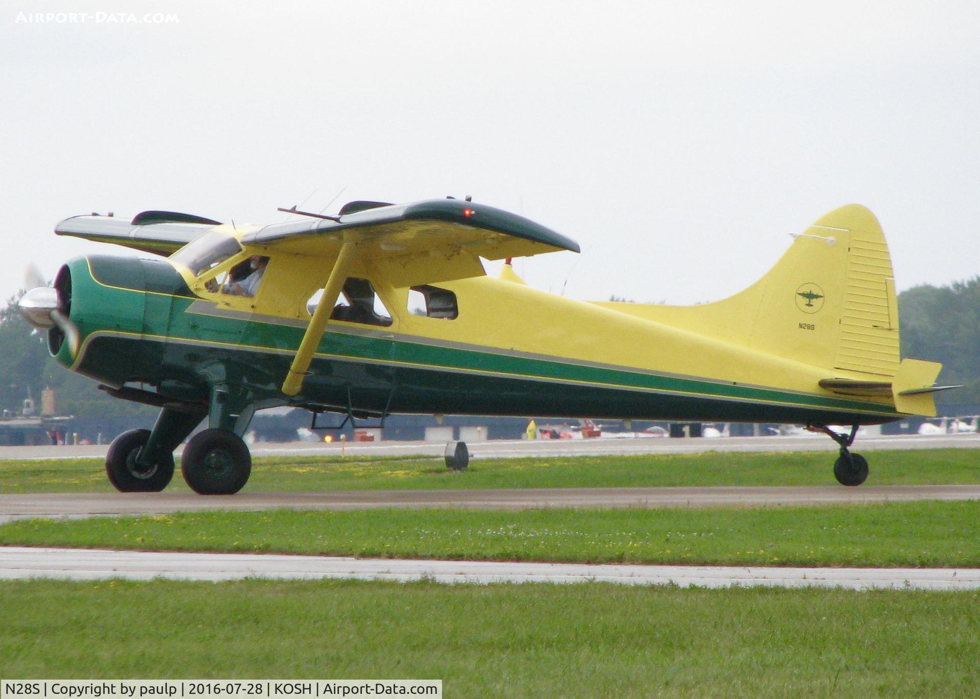 N28S, 1955 De Havilland Canada DHC-2 Beaver Mk.I (L20A) C/N 855, AirVenture 2016.