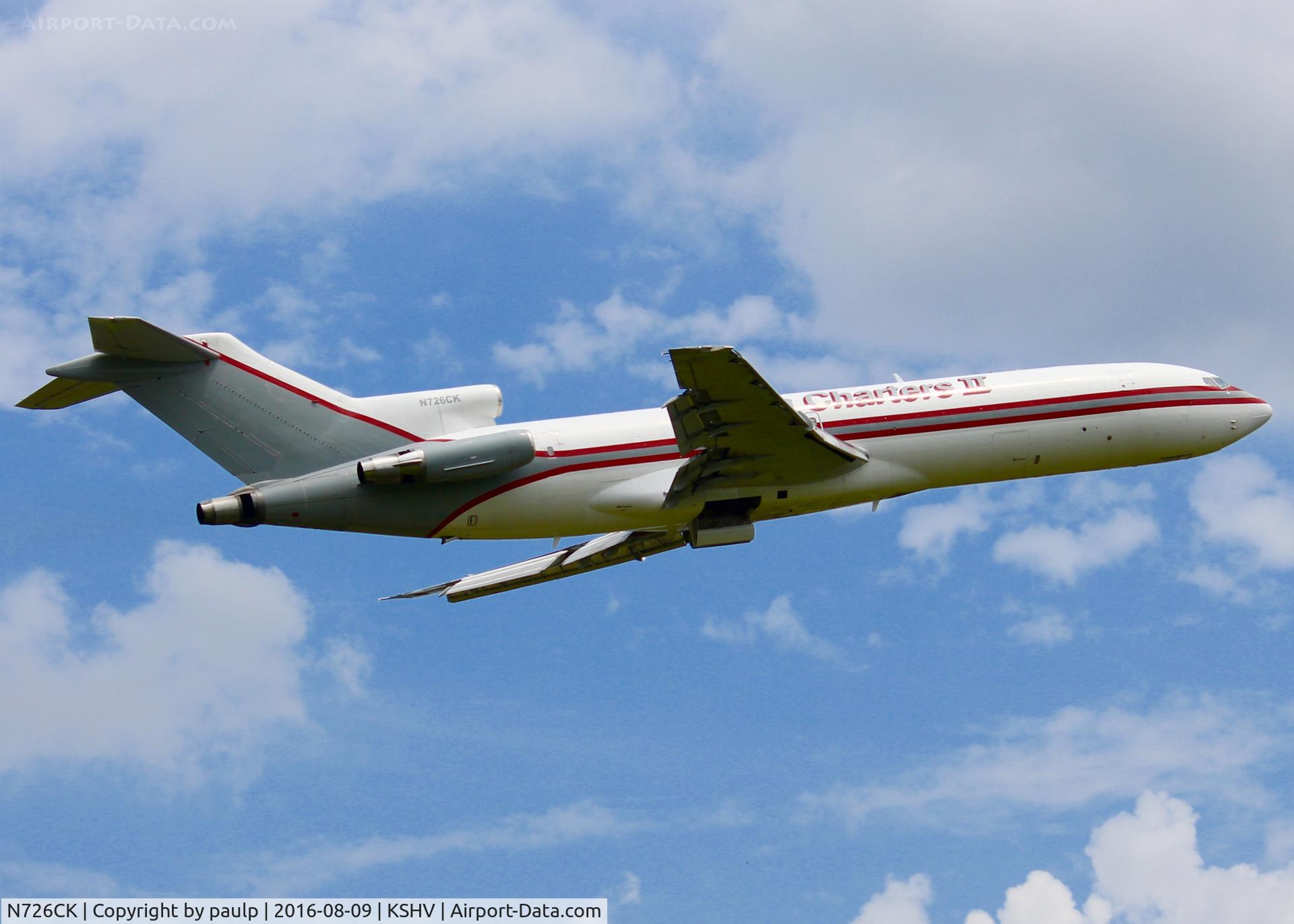 N726CK, 1980 Boeing 727-2M7 C/N 21951, At Shreveport Regional.