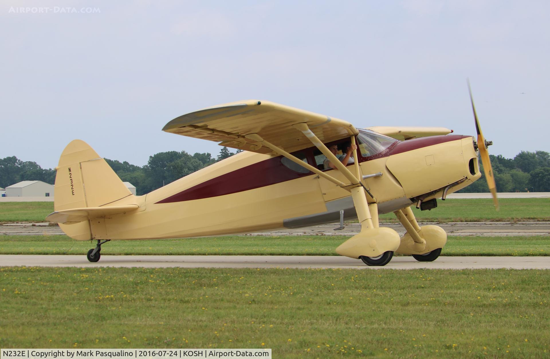 N232E, 1939 Fairchild 24R-40 C/N R40-425, Fairchild 24R-40