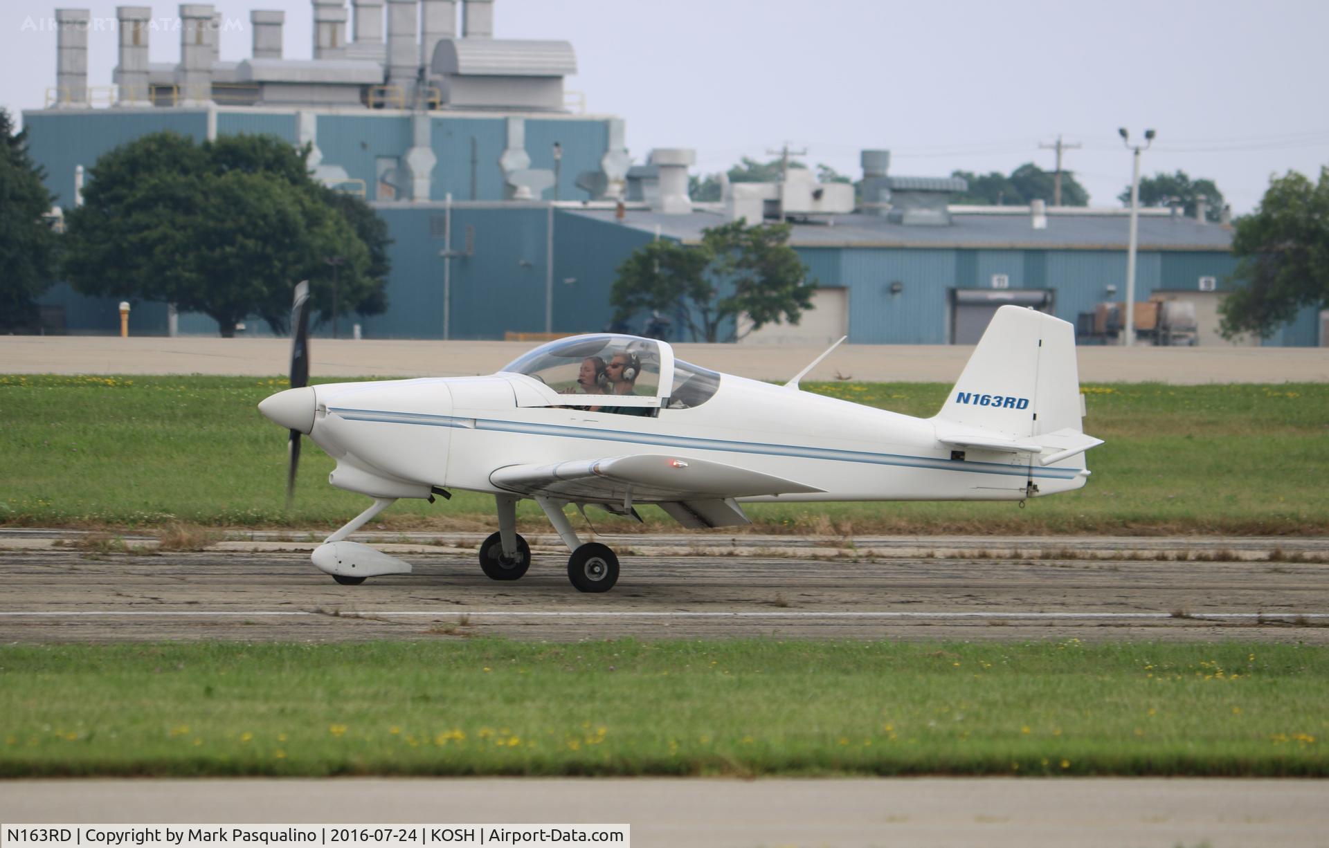 N163RD, 2000 Vans RV-6A C/N 22088, Vans RV-6A