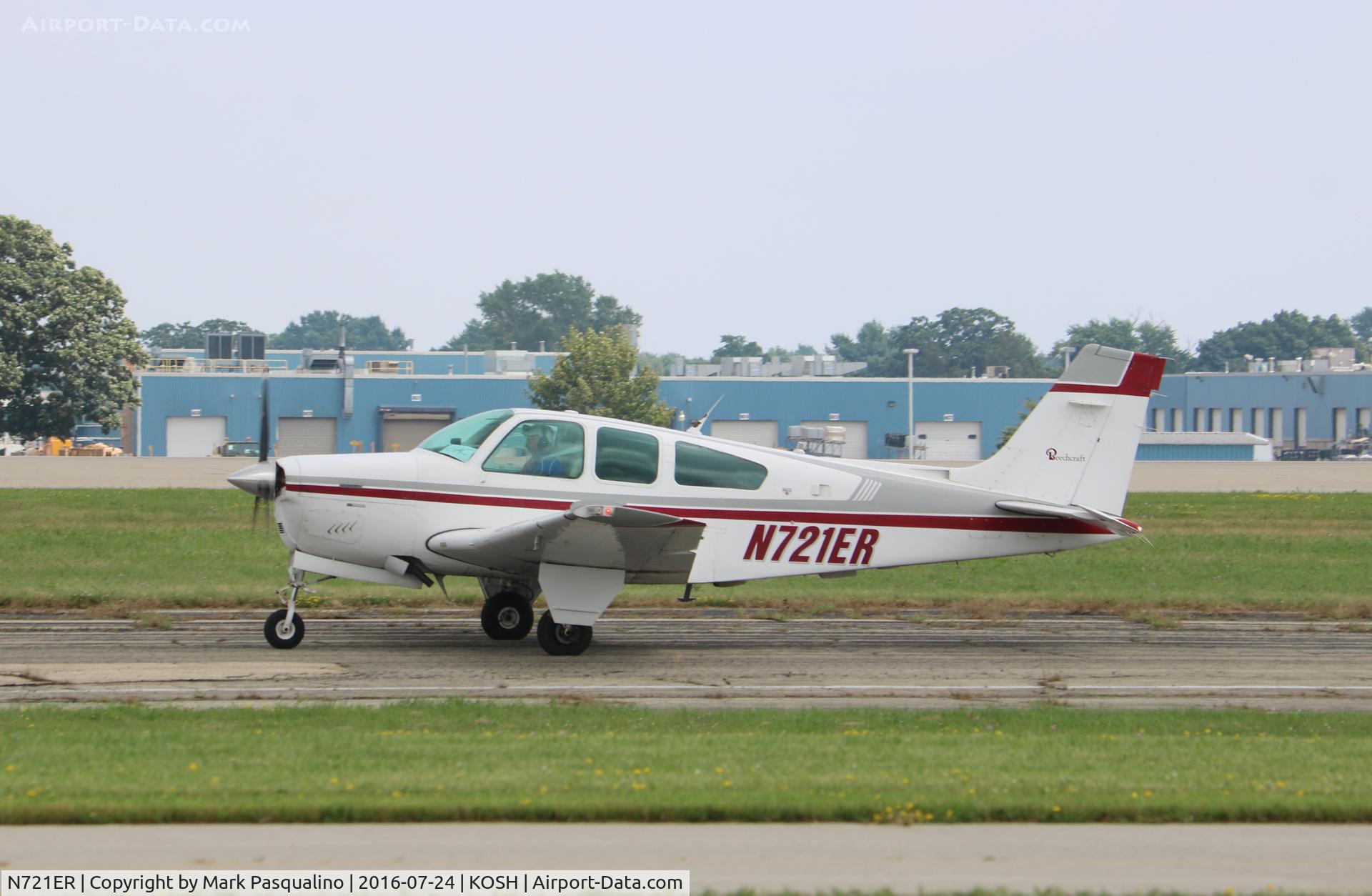 N721ER, 1988 Beech F33A Bonanza C/N CE-1295, Beech F33A