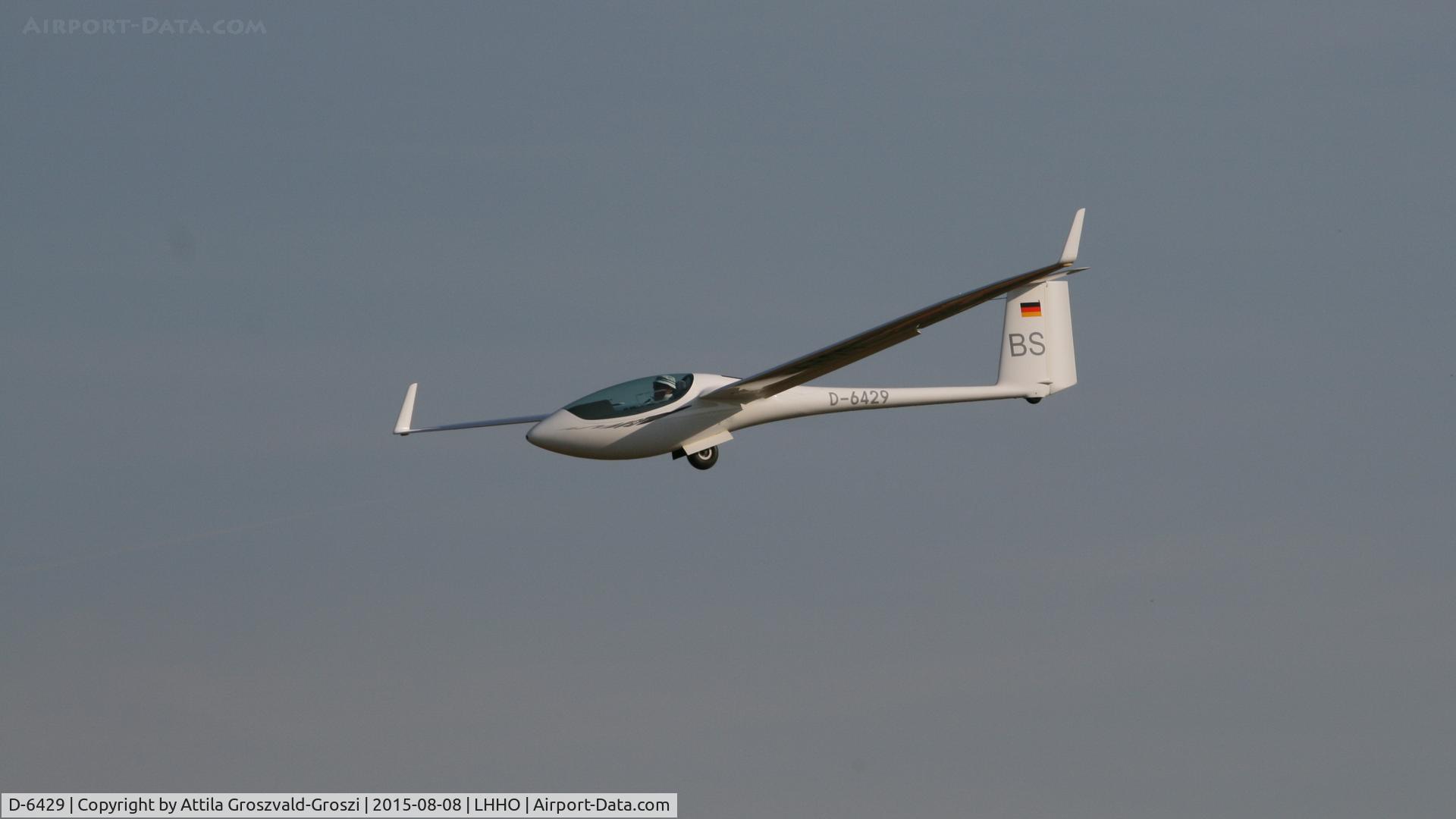 D-6429, 2010 Schleicher ASG-29 C/N 29642, Hajdúszoboszló Airport, Hungary - 60. Hungary Gliding National Championship and third Civis Thermal Cup, 2015
