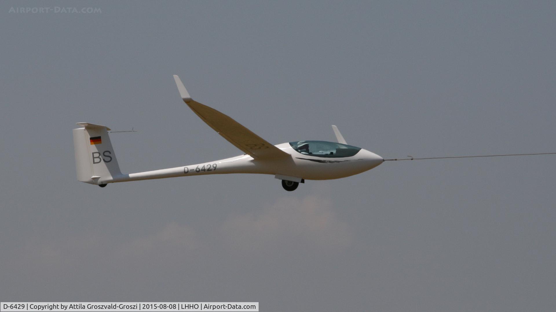 D-6429, 2010 Schleicher ASG-29 C/N 29642, Hajdúszoboszló Airport, Hungary - 60. Hungary Gliding National Championship and third Civis Thermal Cup, 2015