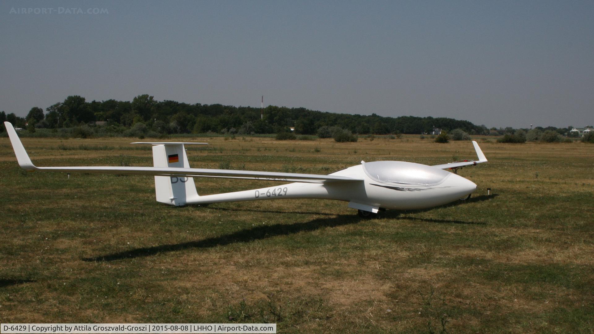 D-6429, 2010 Schleicher ASG-29 C/N 29642, Hajdúszoboszló Airport, Hungary - 60. Hungary Gliding National Championship and third Civis Thermal Cup, 2015