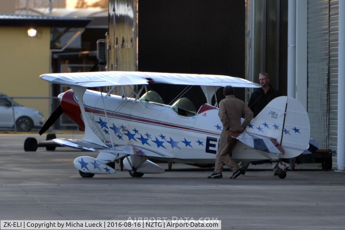 ZK-ELI, Pitts S-2E Special C/N NZ201, At Tauranga