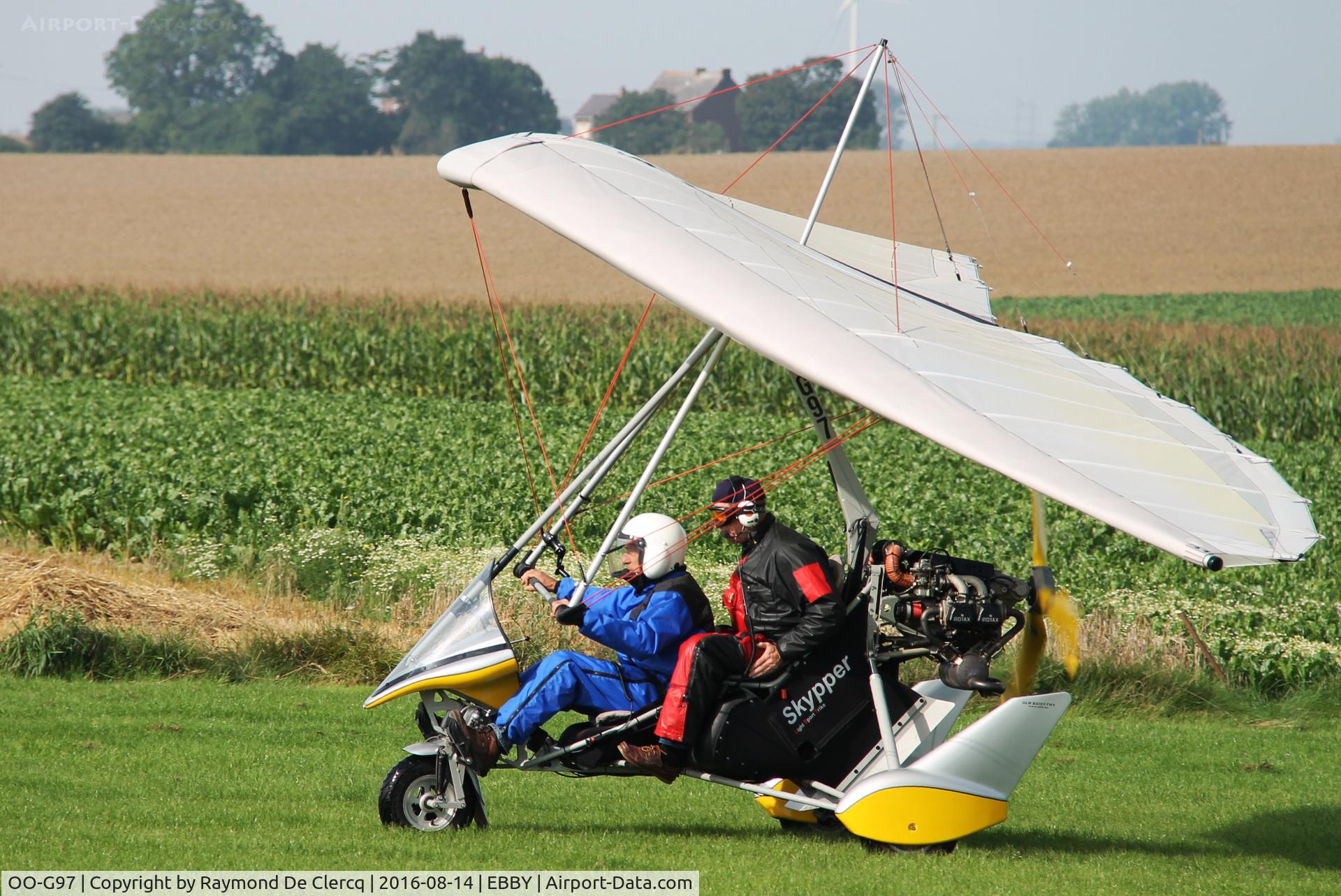 OO-G97, 2011 Air Creation LST Skypper C/N T11033, Ready for take off at Baisy-Thy.