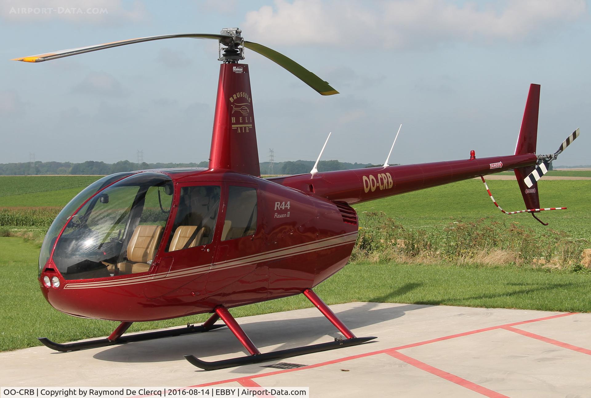 OO-CRB, 2007 Robinson R44 Raven II C/N 11870, At Baisy-Thy.
