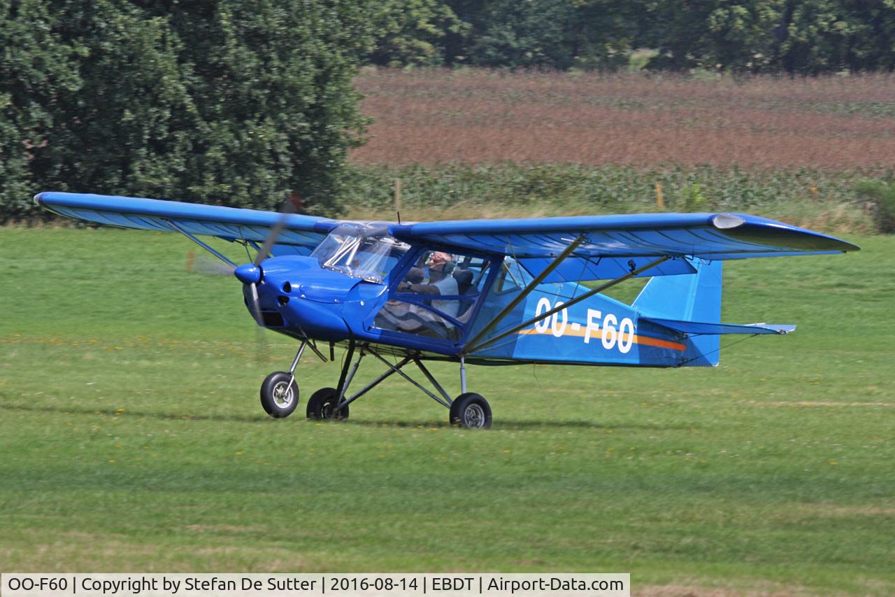 OO-F60, Rainbow Aircraft Cheetah XLS C/N CH066, Schaffen Oldtimer Fly In 2016.