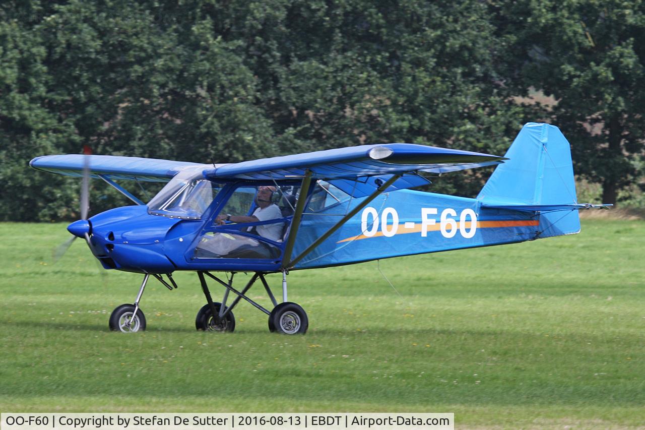 OO-F60, Rainbow Aircraft Cheetah XLS C/N CH066, Schaffen Oldtimer Fly In 2016.