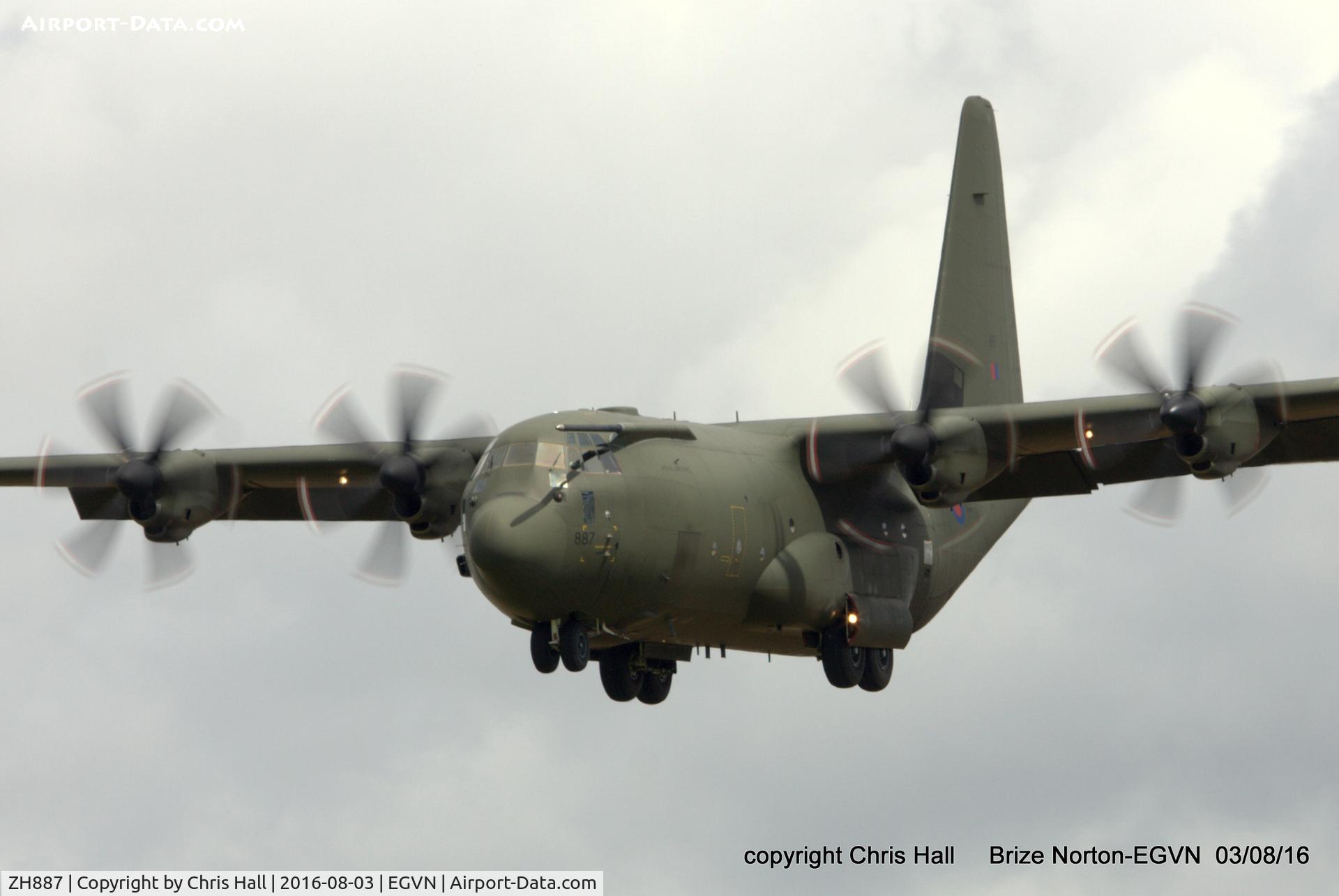 ZH887, 1999 Lockheed Martin C-130J Hercules C.5 C/N 382-5485, Royal Air Force
