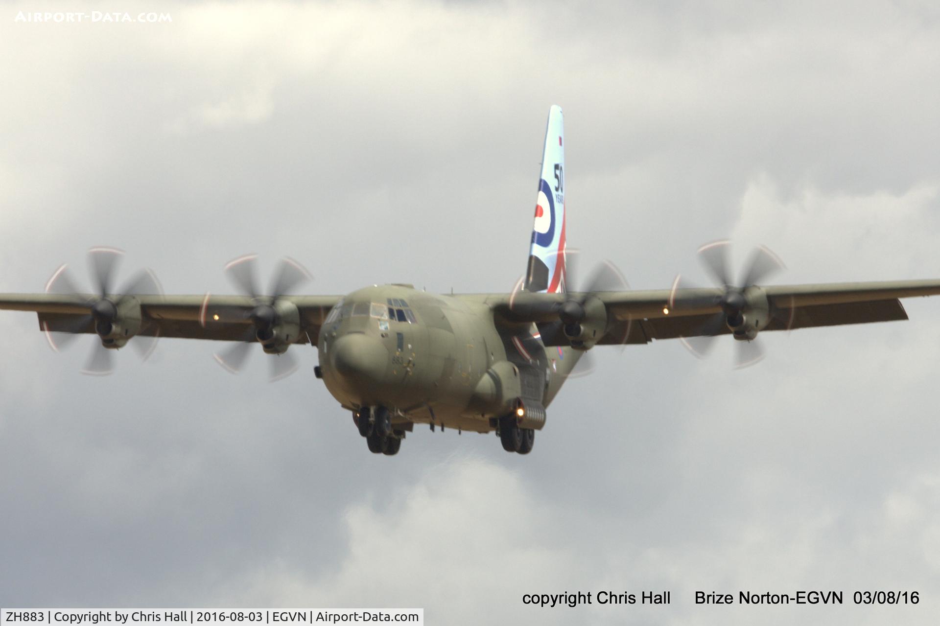 ZH883, 1999 Lockheed Martin C-130J Hercules C.5 C/N 382-5481, Royal Air Force