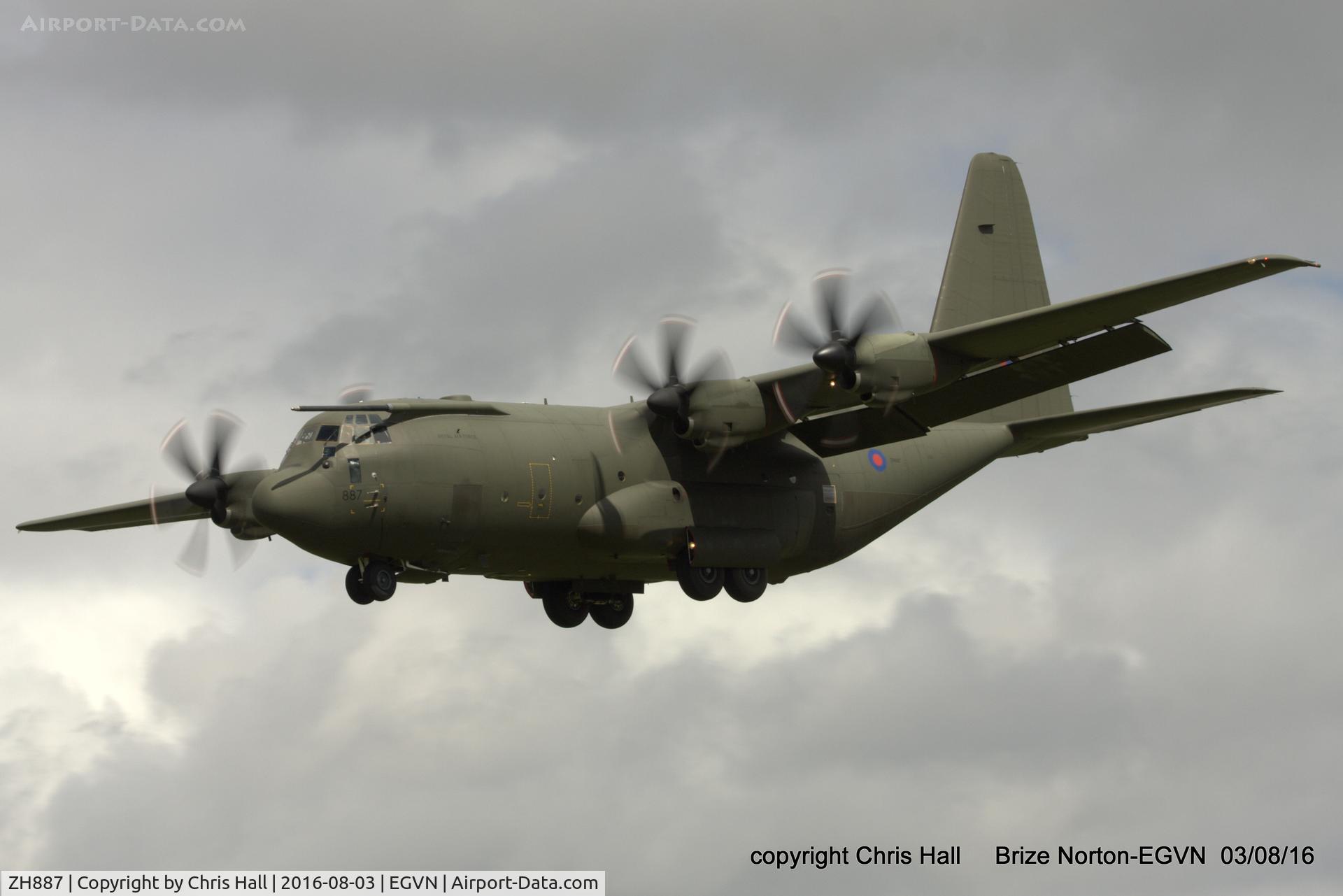 ZH887, 1999 Lockheed Martin C-130J Hercules C.5 C/N 382-5485, Royal Air Force