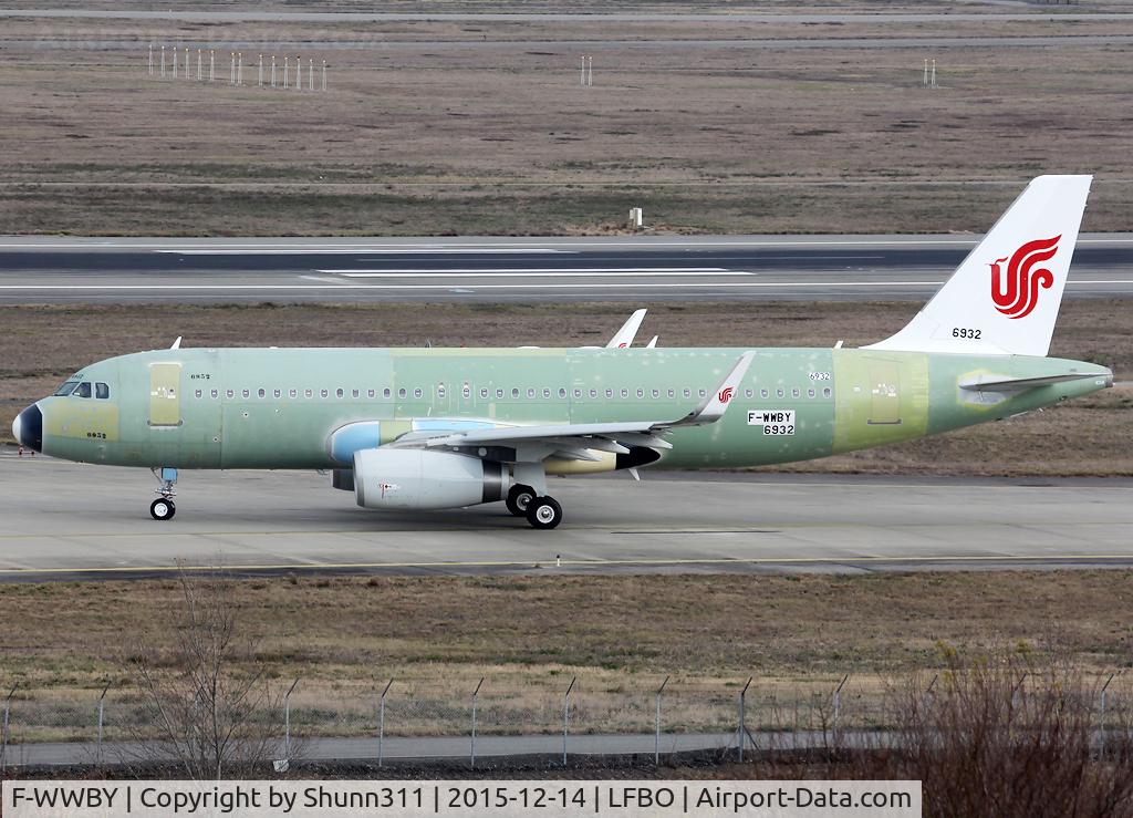 F-WWBY, 2015 Airbus A320-232 C/N 6932, C/n 6932 - For Air China