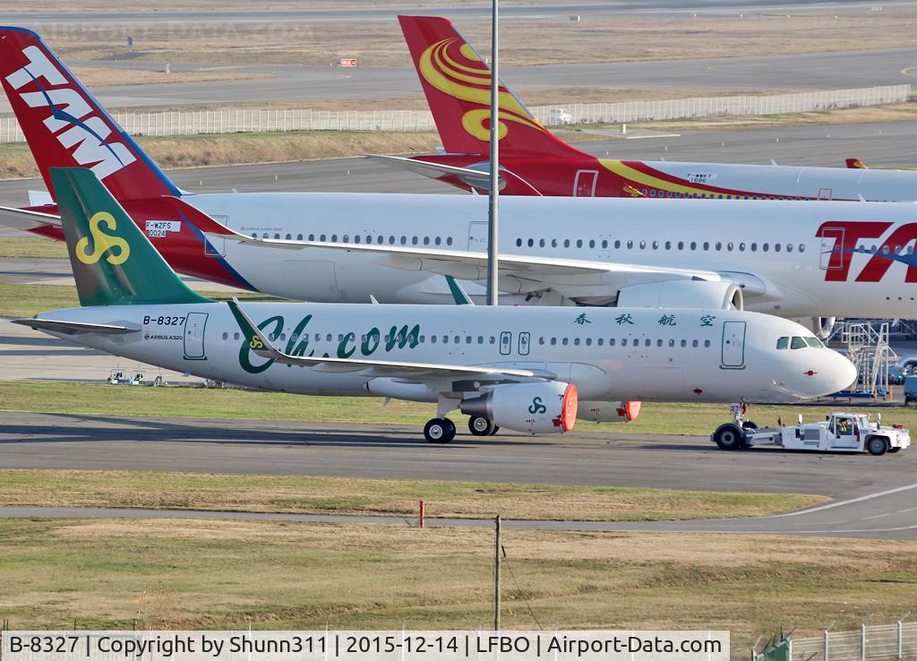 B-8327, 2015 Airbus A320-214 C/N 6846, Waiting his delivery day...