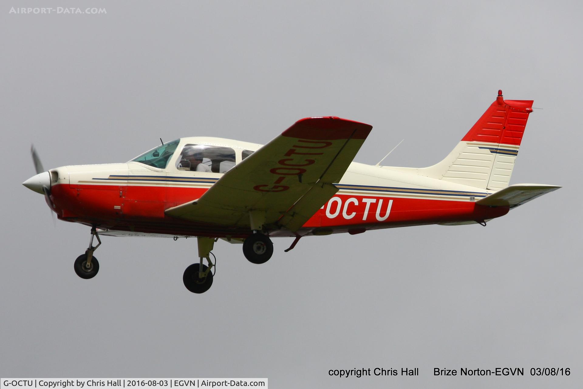 G-OCTU, 1989 Piper PA-28-161 Cadet C/N 2841280, at Brize Norton