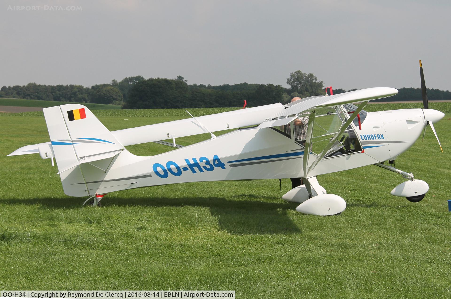 OO-H34, 2013 Aeropro Eurofox C/N 39213, At Liernu/Eghezee.