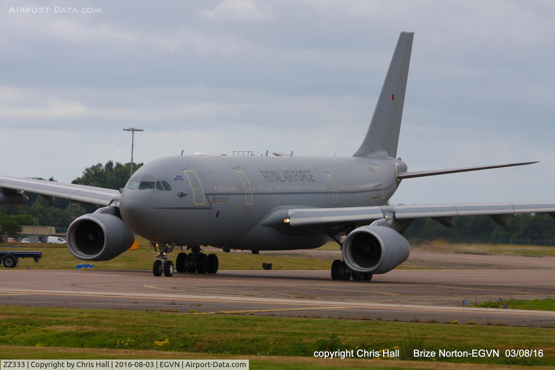 ZZ333, 2012 Airbus KC3 Voyager (A330-243MRTT) C/N 1312, Royal Air Force