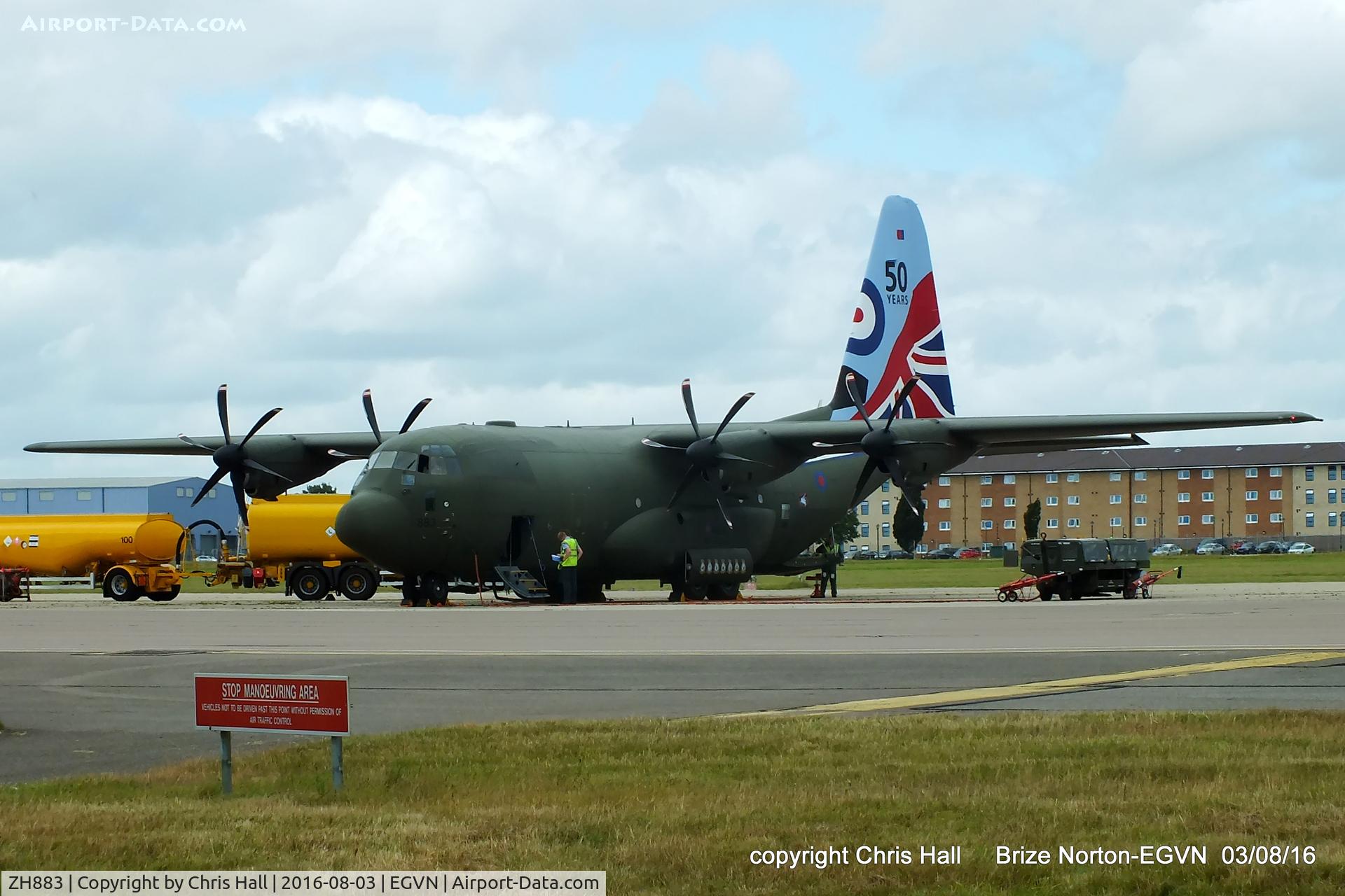 ZH883, 1999 Lockheed Martin C-130J Hercules C.5 C/N 382-5481, Royal Air Force