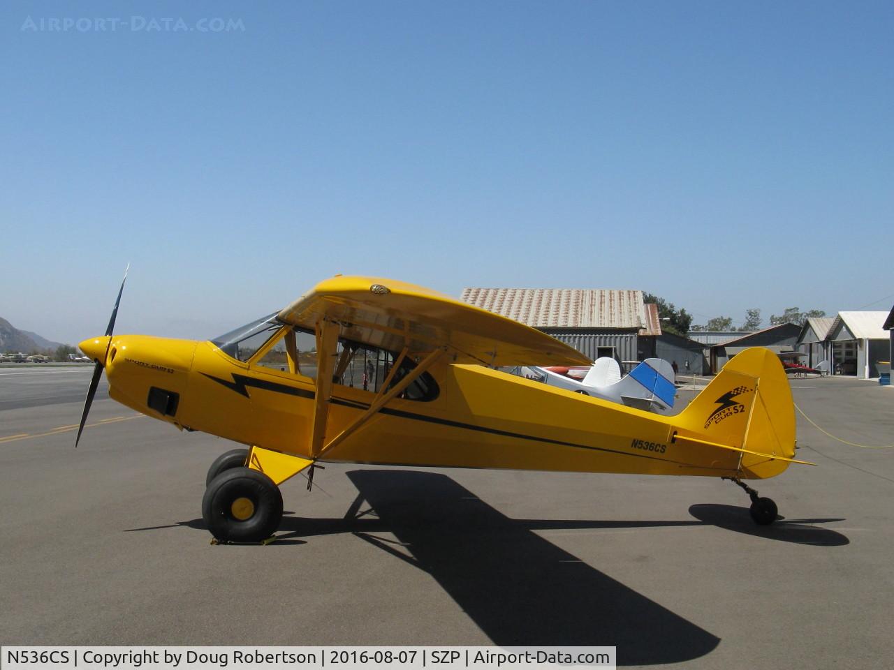 N536CS, 2007 Cub Crafters CC11-100 Sport Cub C/N CC11-00053, 2007 Cub Crafters CC11-100 SPORT CUB E-LSA, Continental O-200A 100 Hp