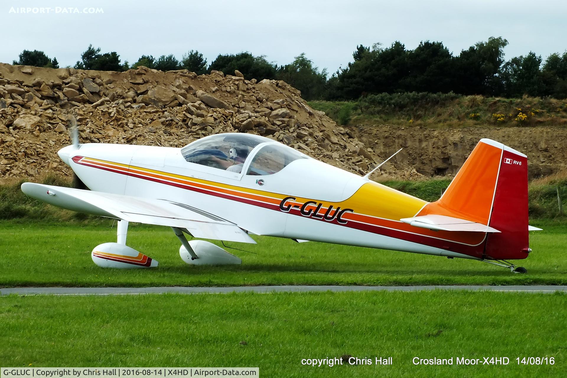 G-GLUC, 1991 Vans RV-6 C/N 20153, at Crosland Moor