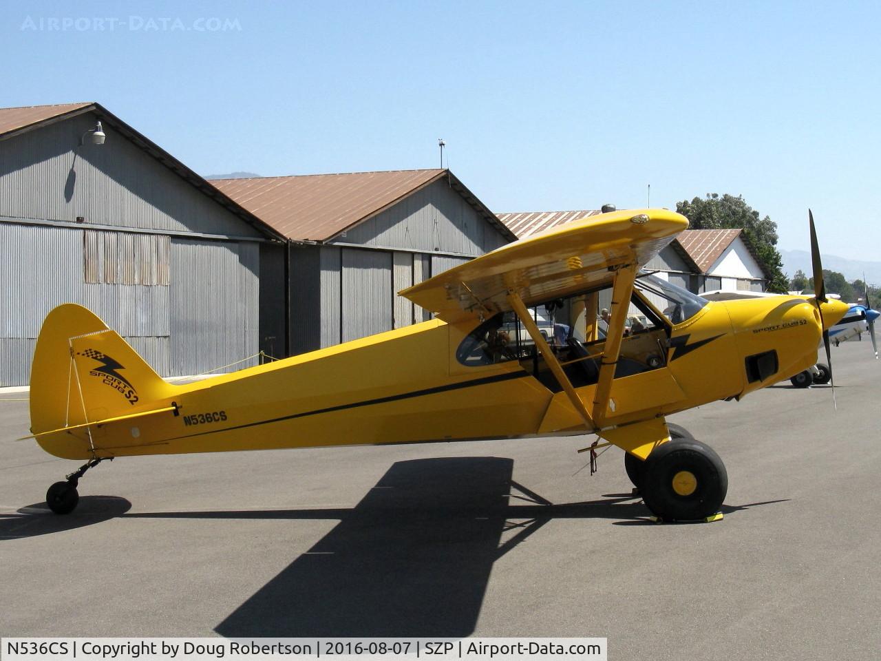 N536CS, 2007 Cub Crafters CC11-100 Sport Cub C/N CC11-00053, 2007 Cub Crafters CC11-100 SPORT CUB, E-LSA, Continental O-200A 100 Hp, a beautiful, well-kept airplane!
