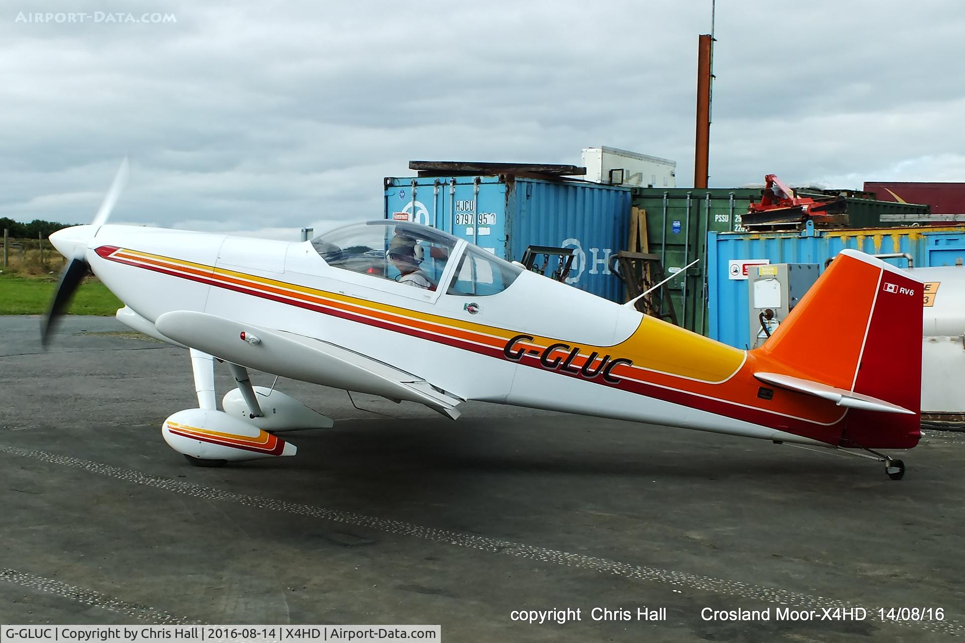 G-GLUC, 1991 Vans RV-6 C/N 20153, at Crosland Moor