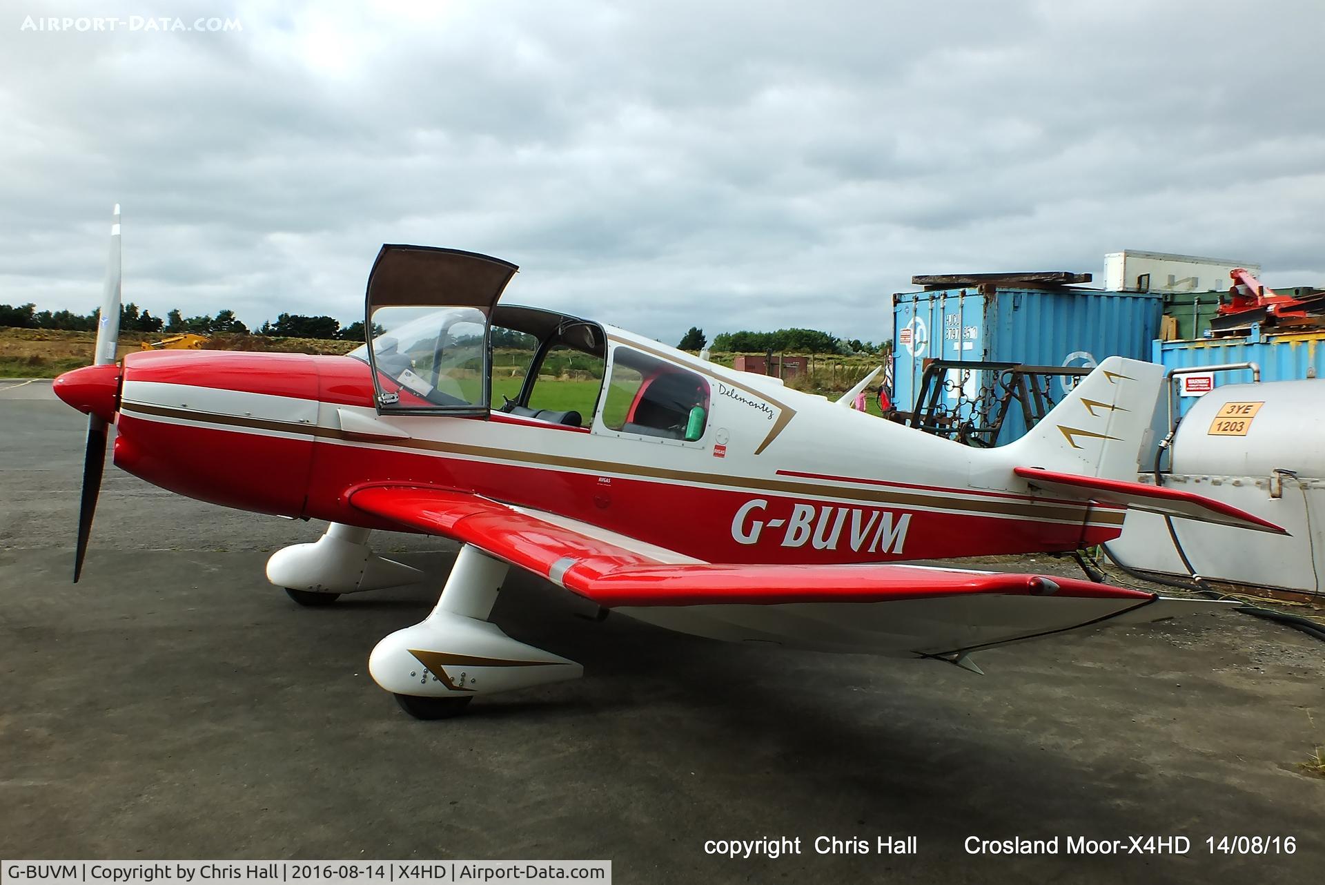 G-BUVM, 1966 CEA Jodel DR-250-160 Capitaine C/N 54, at Crosland Moor