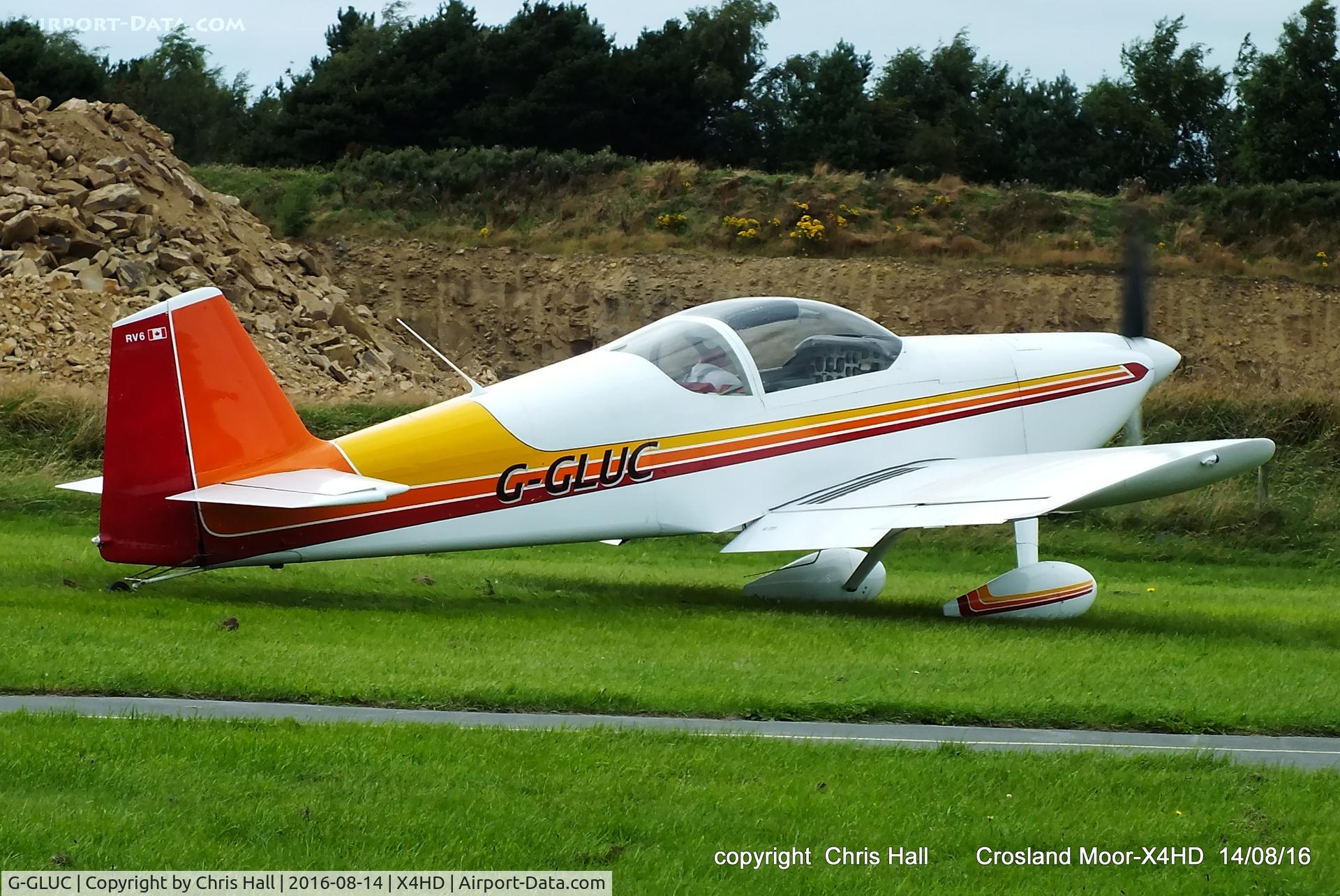 G-GLUC, 1991 Vans RV-6 C/N 20153, at Crosland Moor