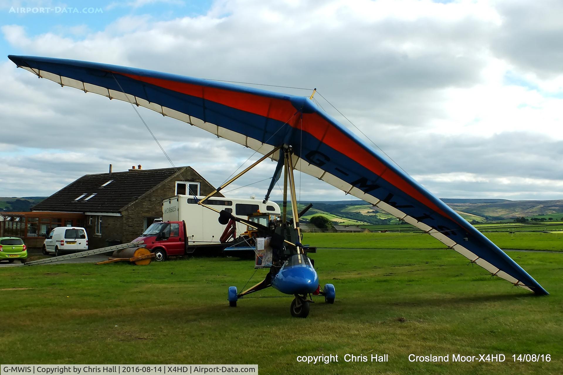 G-MWIS, 1990 Solar Wings Pegasus XL-Q C/N SW-WQ-0331, at Crosland Moor