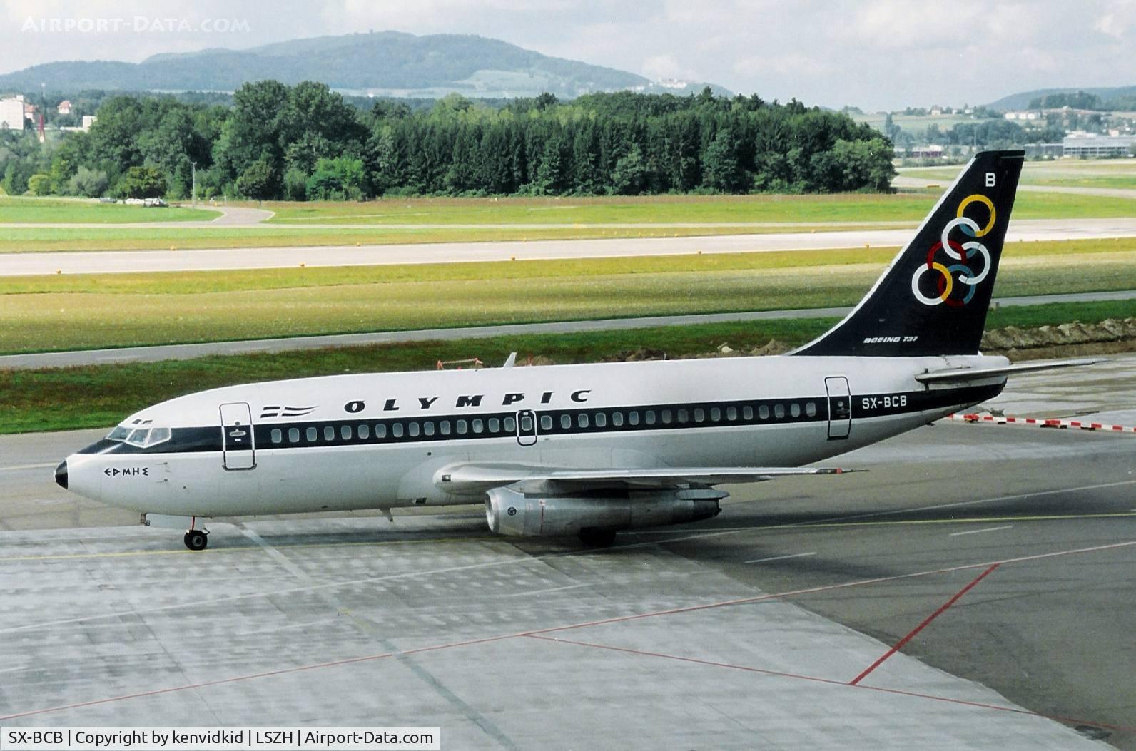SX-BCB, 1976 Boeing 737-284 C/N 21225, Olympic Airways