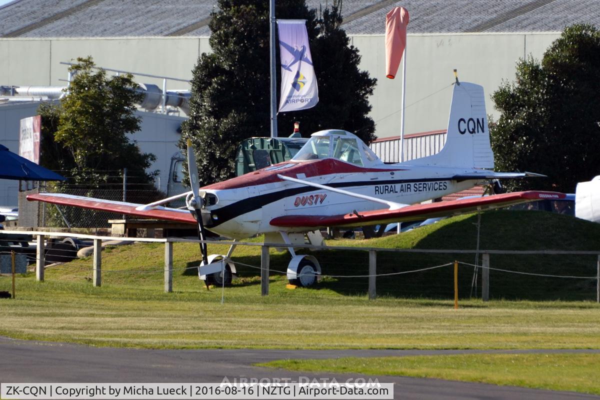 ZK-CQN, 1966 Cessna A188A Agwagon C/N 188-0109, At the Tauranga Classic Flyers Museum